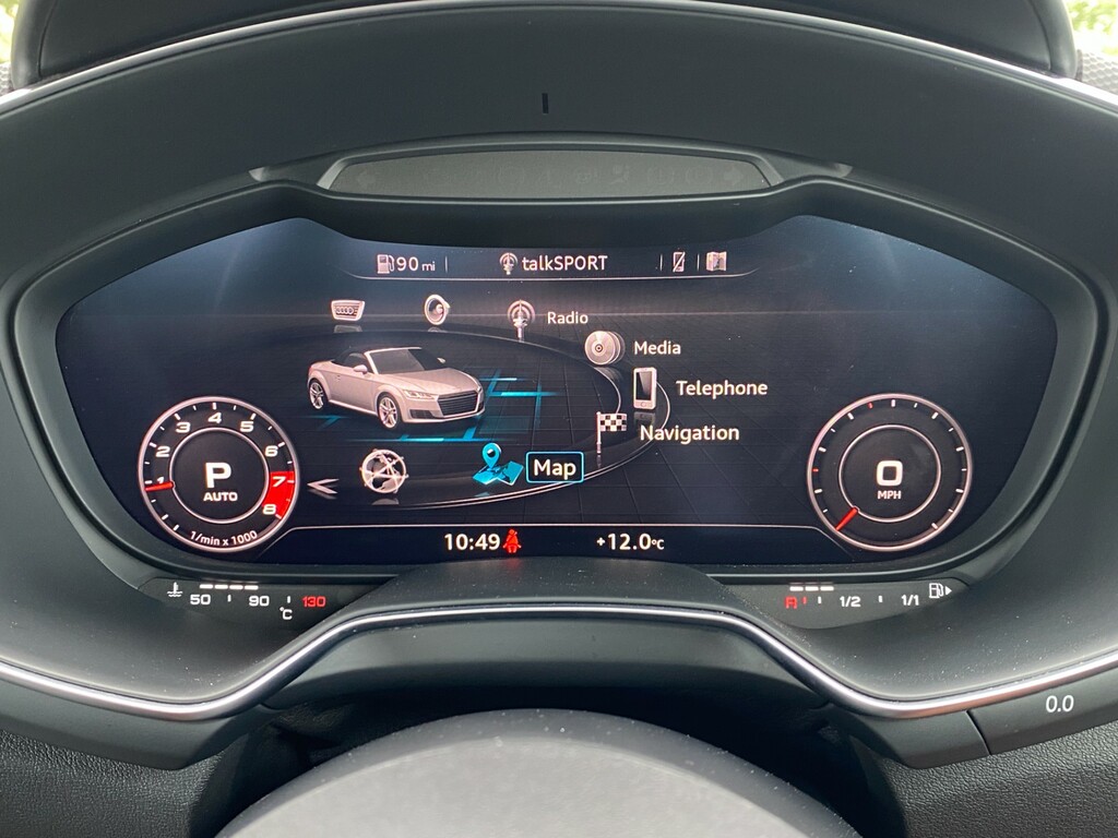 Audi TTS Convertible Blue #8
