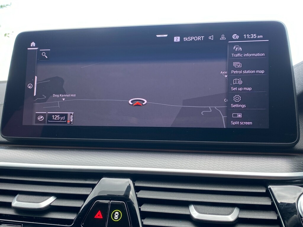 BMW 5 Series 520D M Sport Mhev Black #12