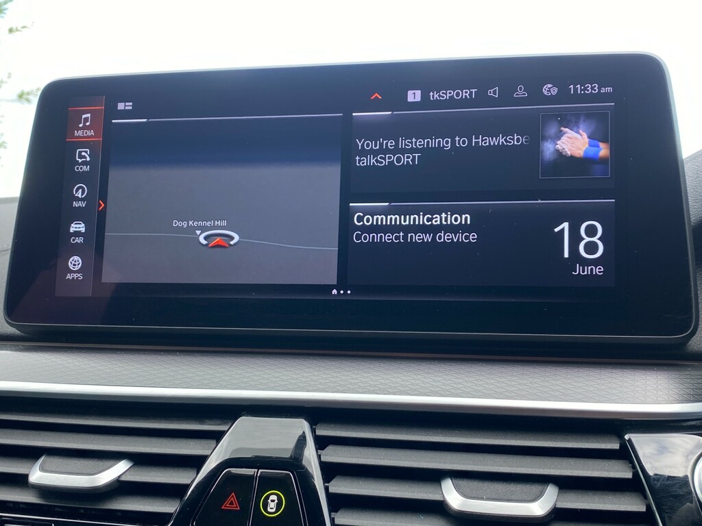 BMW 5 Series 520D M Sport Mhev Black #27