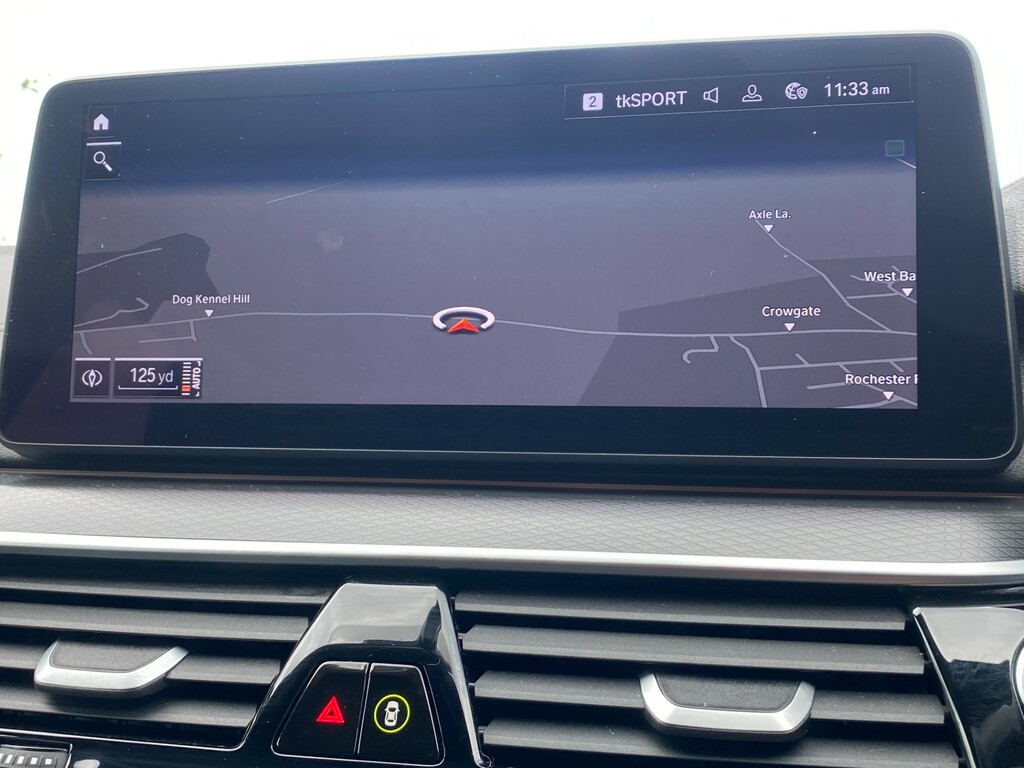 BMW 5 Series 520D M Sport Mhev Black #26