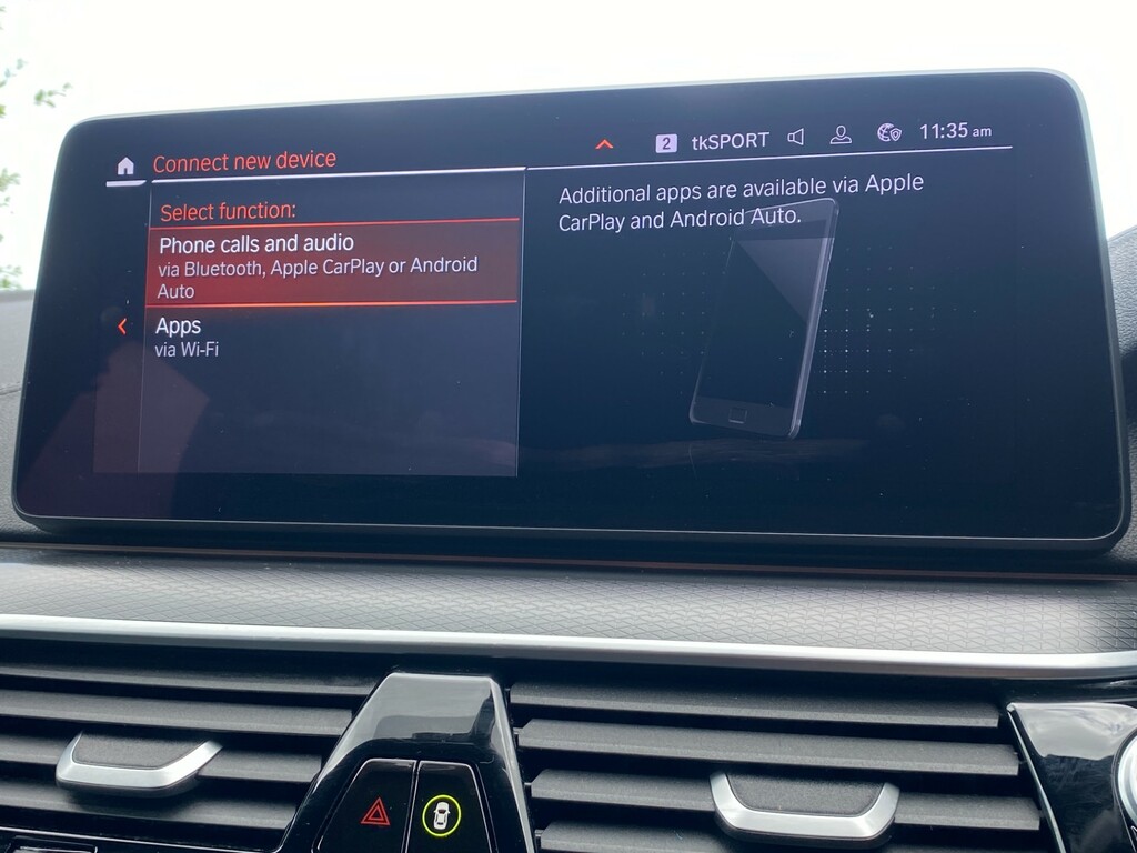 BMW 5 Series 520D M Sport Mhev Black #38
