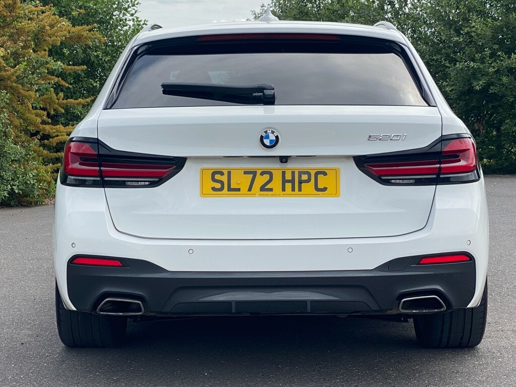 BMW 5 Series 520D M Sport Mhev Black #33