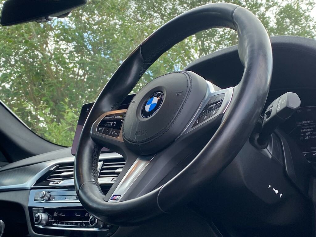 BMW 5 Series 520D M Sport Mhev Black #36