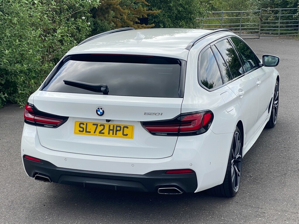 BMW 5 Series 520D M Sport Mhev Black #34
