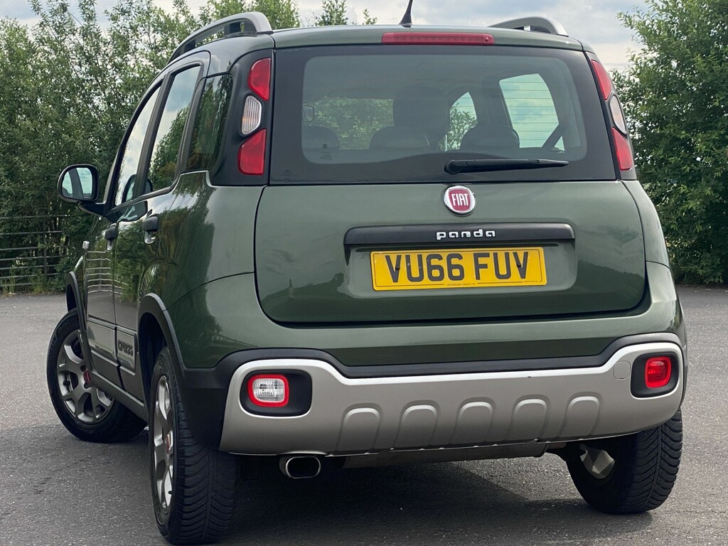 Fiat Panda Twinair Cross 4X4 - 35 Road Tax Heated Seats Green #3