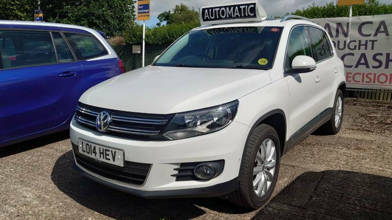 Volkswagen Tiguan 2.0 Tdi Bluemotion Tech Match Dsg - 2014 14 LO14HEV White #4