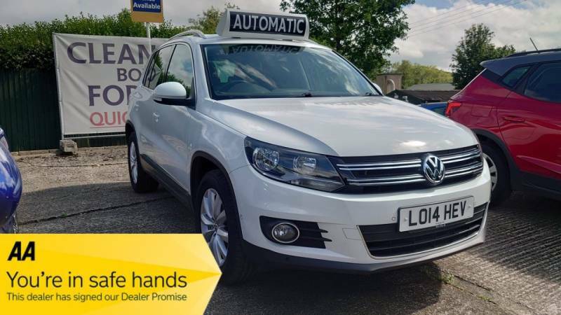 Volkswagen Tiguan 2.0 Tdi Bluemotion Tech Match Dsg - 2014 14 White