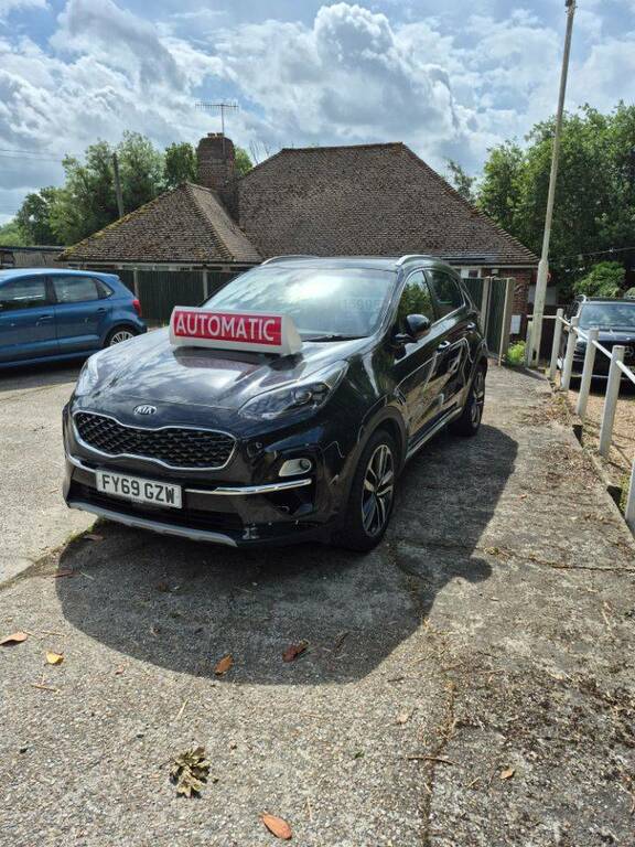 Kia Sportage 1.6T Gdi Isg 4 Dct Awd - 2019 69 FY69GZW Black