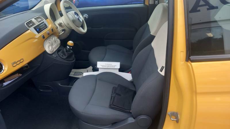 Fiat 500  White #6