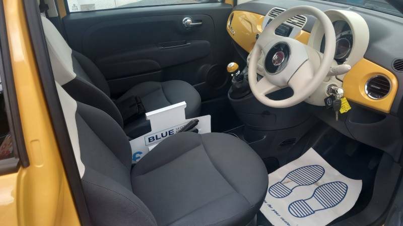 Fiat 500  White #8