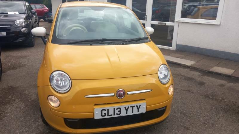 Fiat 500  White #2