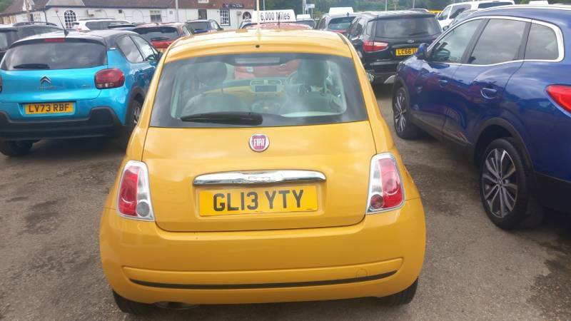 Fiat 500  White #10