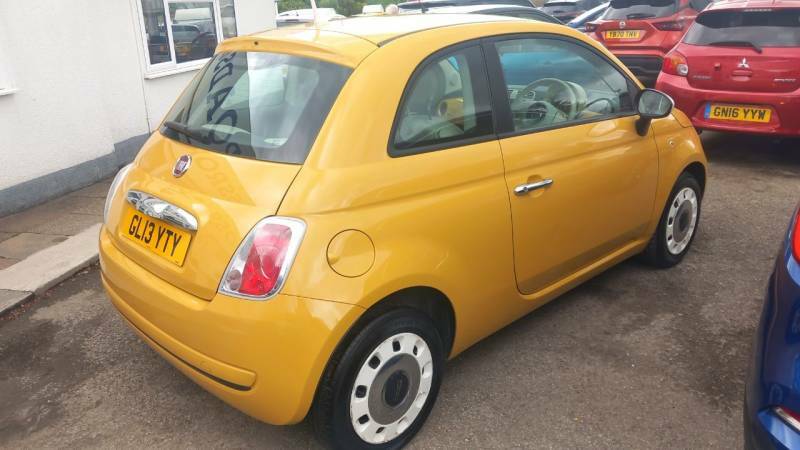 Fiat 500  White #5