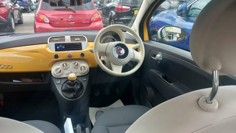 Fiat 500  White #3