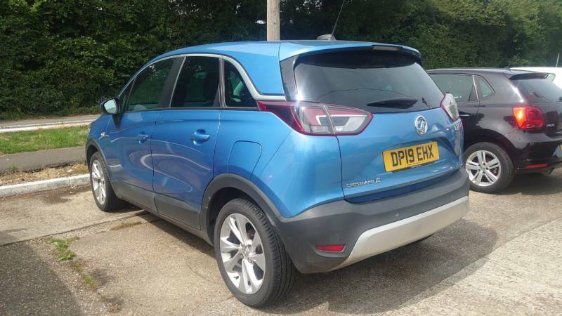 Vauxhall Crossland X 1.2T 130 Tech Line Nav Start Stop - 2019 DP19EHX Blue #3