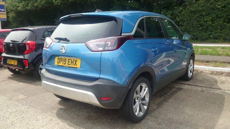 Vauxhall Crossland X 1.2T 130 Tech Line Nav Start Stop - 2019 DP19EHX Blue #2