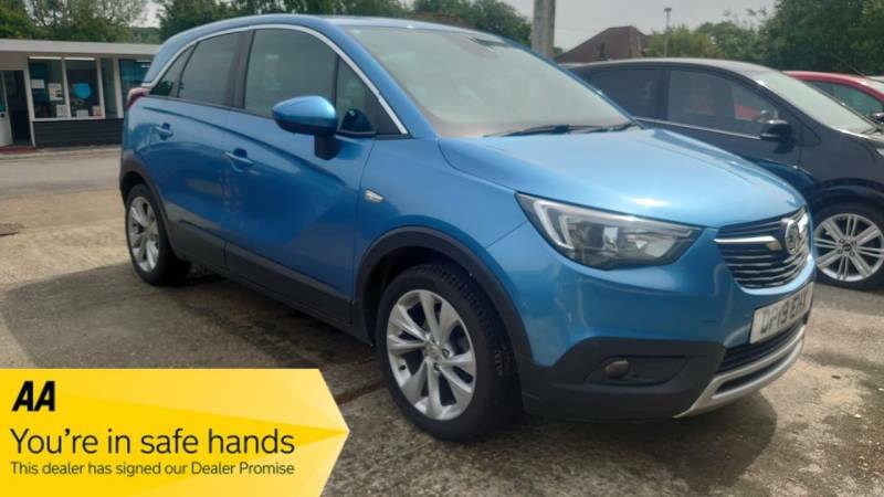 Vauxhall Crossland X 1.2T 130 Tech Line Nav Start Stop - 2019 DP19EHX Blue