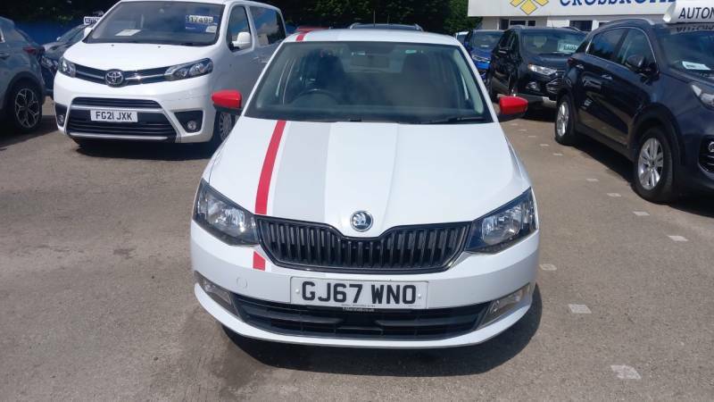 Skoda Fabia 1.0 Tsi Redline White #2