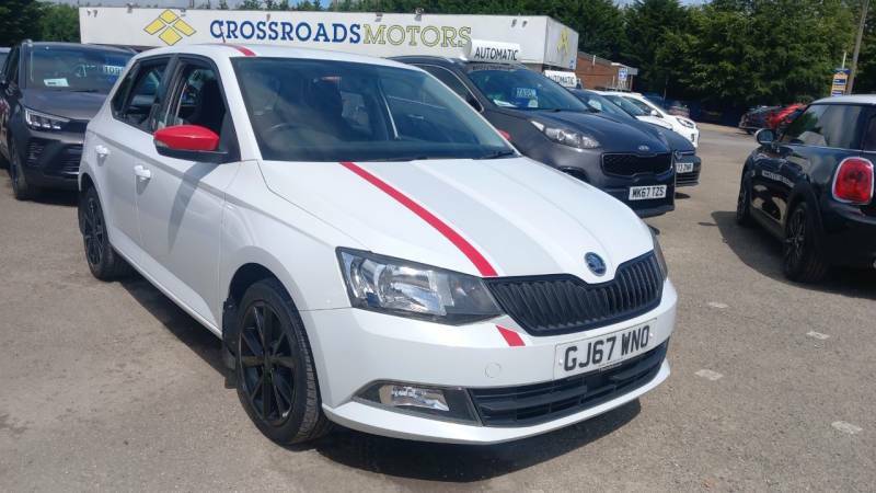 Skoda Fabia 1.0 Tsi Redline White