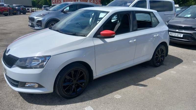 Skoda Fabia 1.0 Tsi Redline White #4