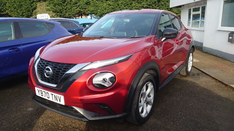 Nissan Juke 1.0 Dig-t 114 N-connecta - 2020 70 YB70TNV Red #2