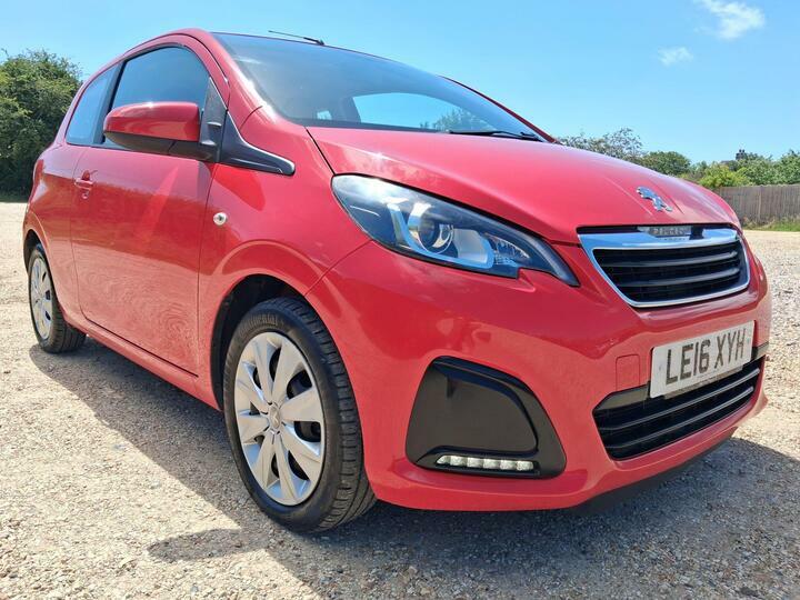 Peugeot 108 1.0 Active Euro 6 Red #2