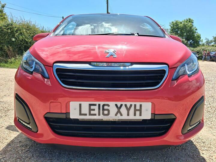 Peugeot 108 1.0 Active Euro 6 Red