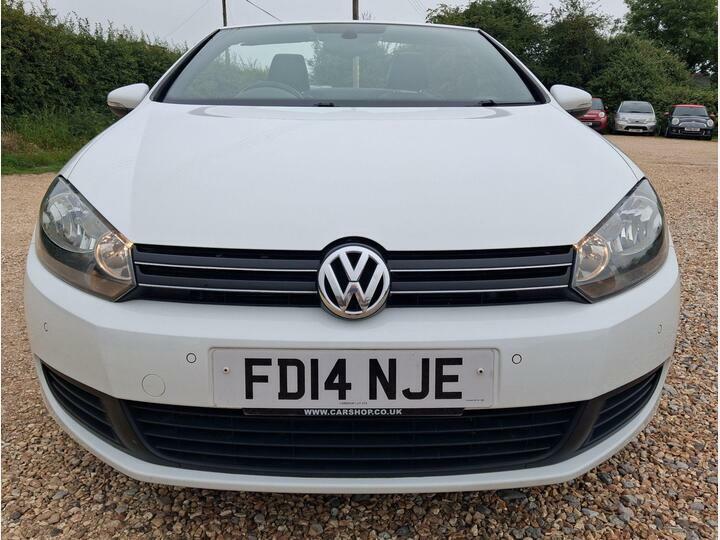 Volkswagen Golf 1.6 Tdi Bluemotion Tech Se Cabriolet Ma White #2