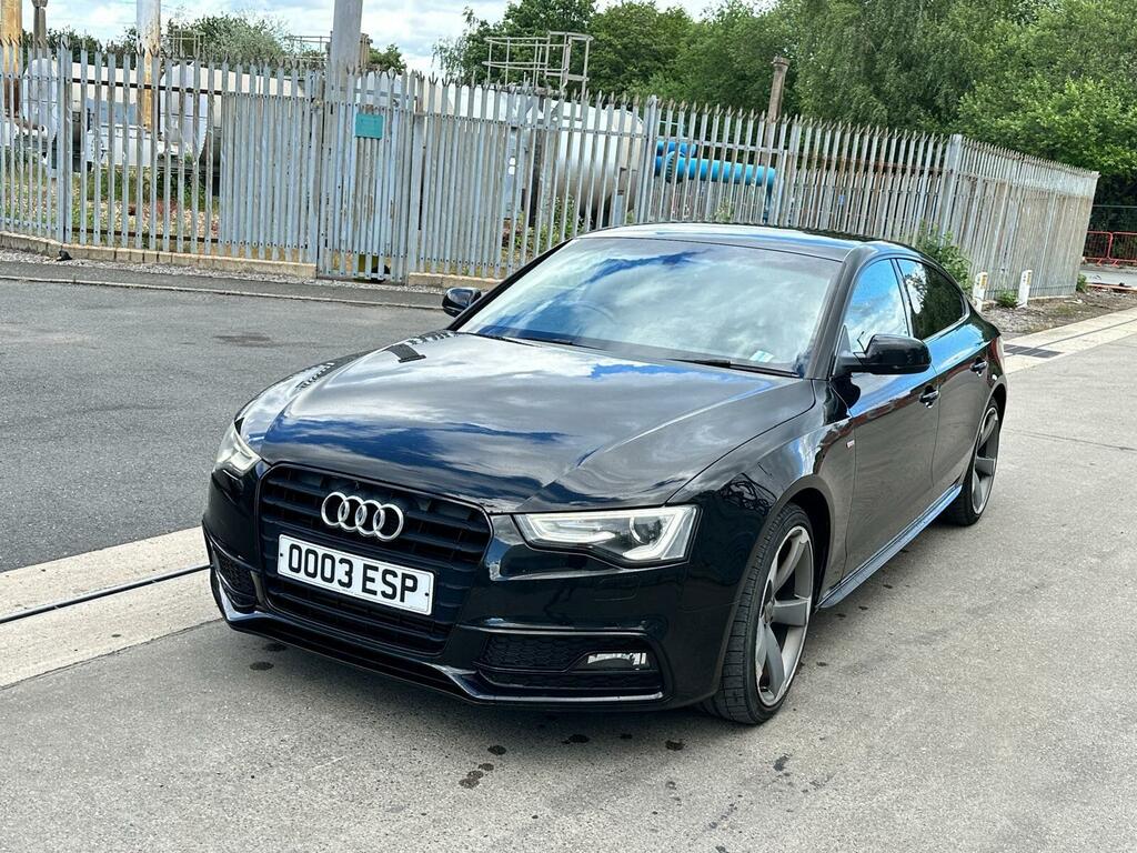 Audi A5 1.8 Tfsi Black Edition Sportback Euro 6 Ss OO03ESP Black #3