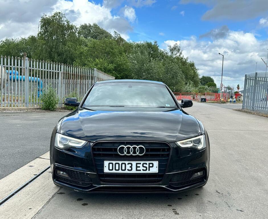 Audi A5 1.8 Tfsi Black Edition Sportback Euro 6 Ss OO03ESP Black #2