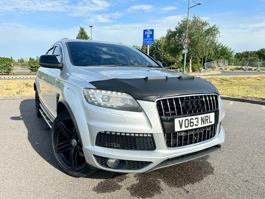 Audi Q7 3.0 Tdi V6 S Line Plus Tiptronic Quattro Euro 5 S Silver