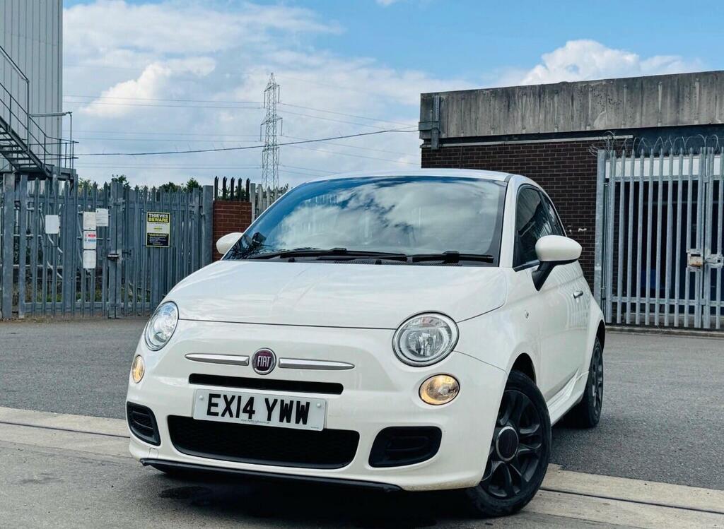 Fiat 500 S White #2