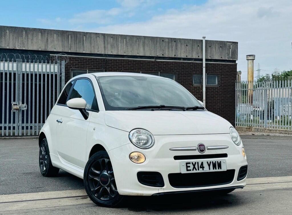 Fiat 500 S White
