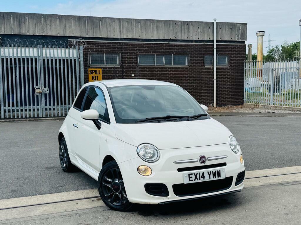 Fiat 500 S White #5