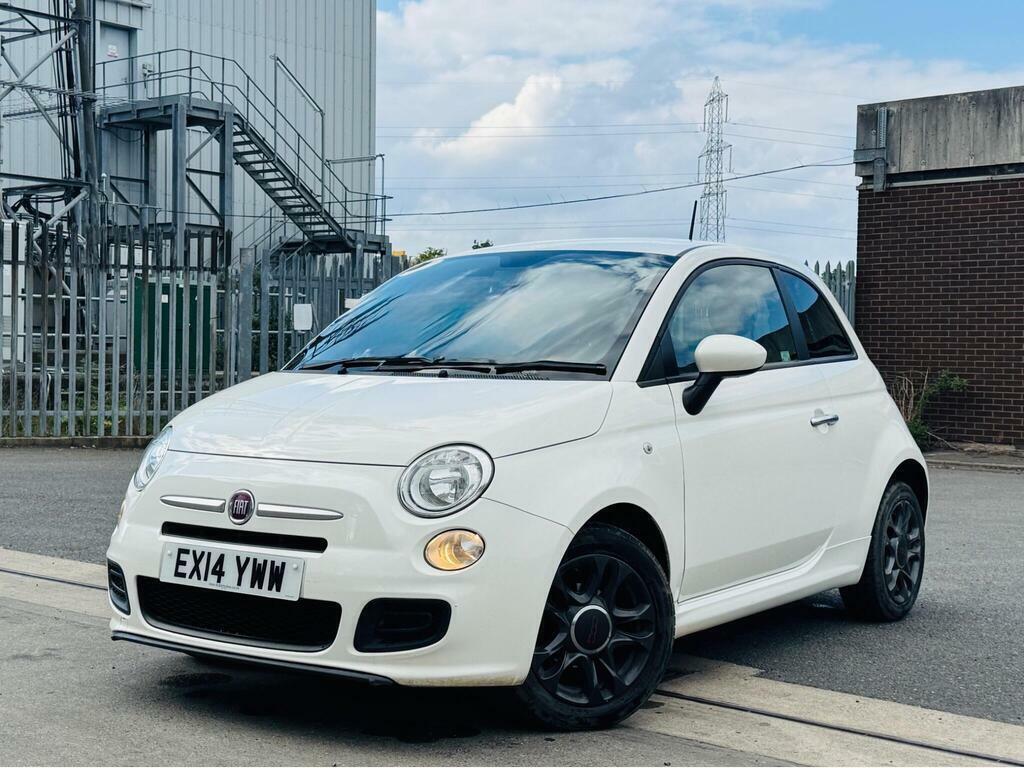 Fiat 500 S White #6