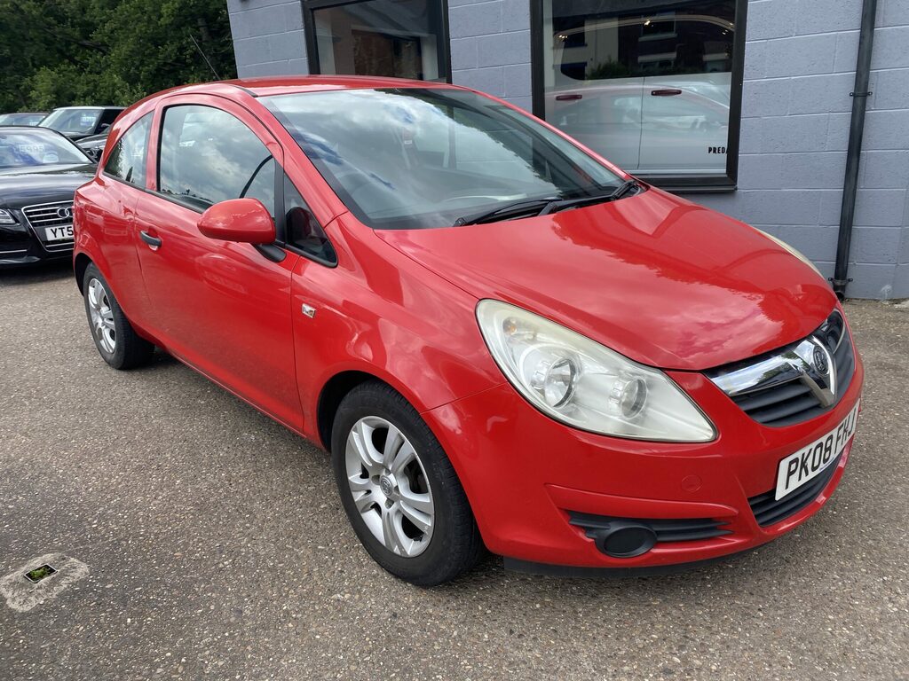 Vauxhall Corsa Vauxhall Corsa Breeze 1.0 Hatch Red PK08FHJ Red #3
