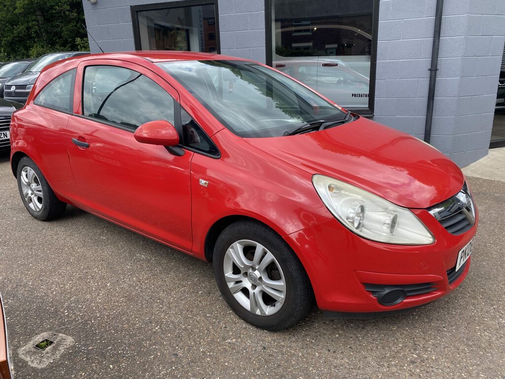 Vauxhall Corsa Vauxhall Corsa Breeze 1.0 Hatch Red PK08FHJ Red #4