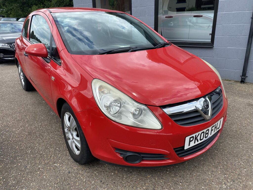 Vauxhall Corsa Vauxhall Corsa Breeze 1.0 Hatch Red PK08FHJ Red #2