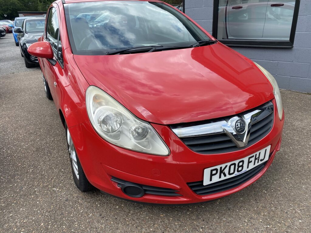 Vauxhall Corsa Vauxhall Corsa Breeze 1.0 Hatch Red PK08FHJ Red