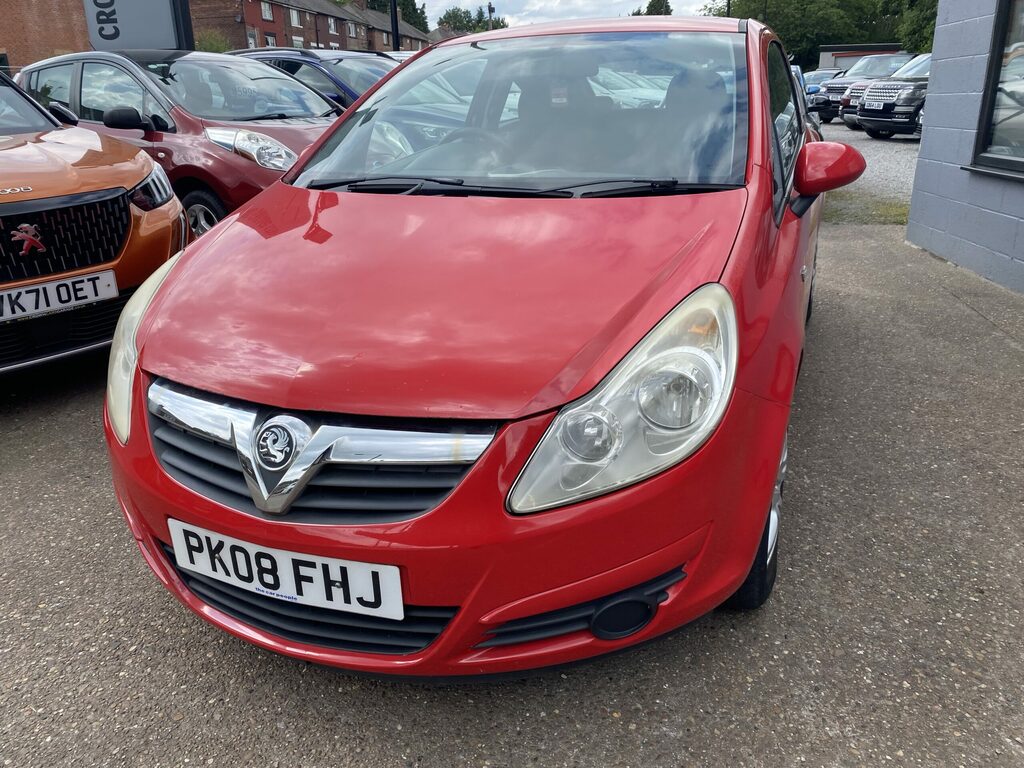 Vauxhall Corsa Vauxhall Corsa Breeze 1.0 Hatch Red PK08FHJ Red #5