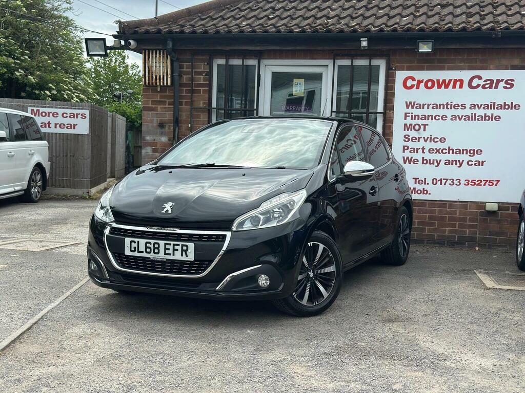 Peugeot 208 1.2 Puretech Tech Edition Euro 6 S S Black