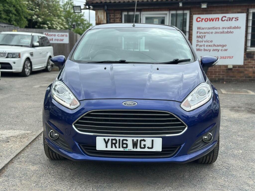 Ford Fiesta 1.5 Tdci Zetec Euro 6 YR16WGJ Blue #3