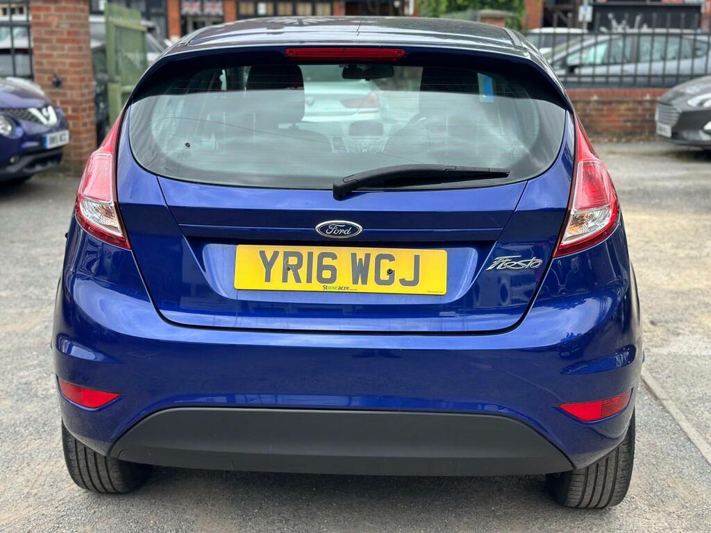 Ford Fiesta 1.5 Tdci Zetec Euro 6 YR16WGJ Blue #6