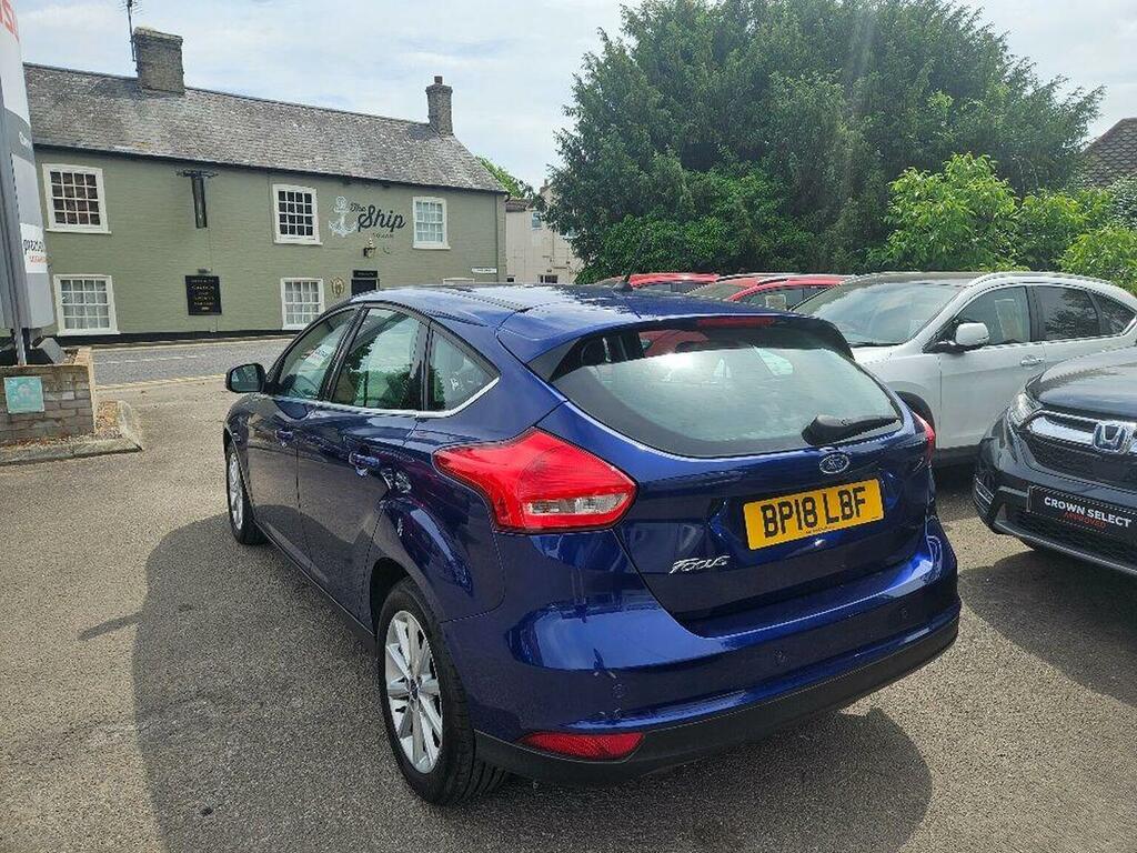Ford Focus 1.5 Tdci Titanium Euro 6 S S BP18LBF Blue #4