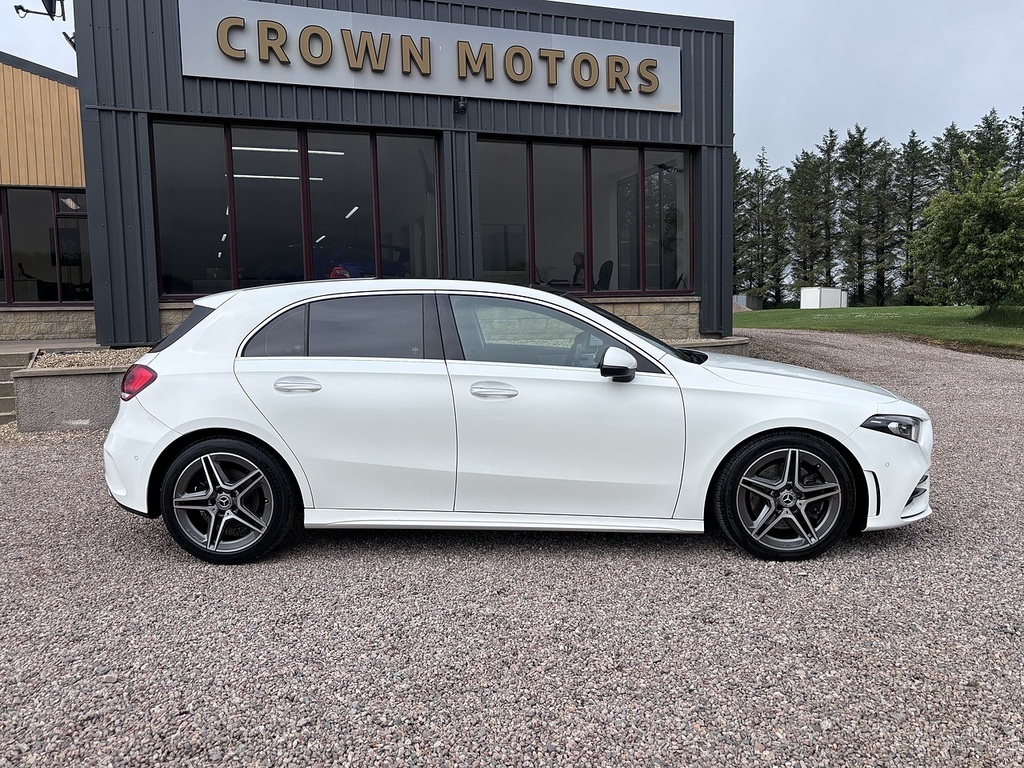 Mercedes-Benz A Class Hatchback YN19XRE White #3