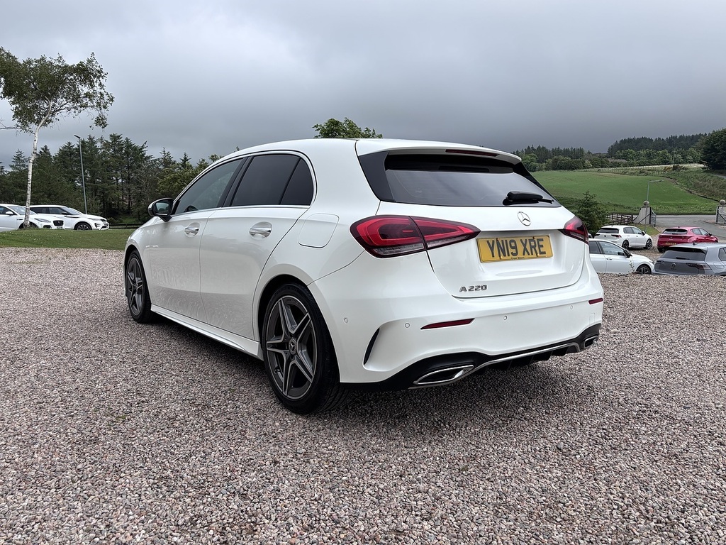 Mercedes-Benz A Class Hatchback YN19XRE White #6