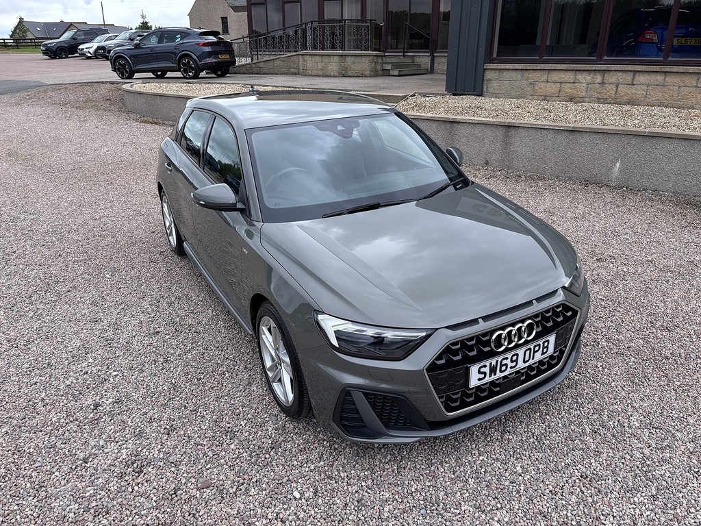 Audi A1 Hatchback SW69OPB Grey #2