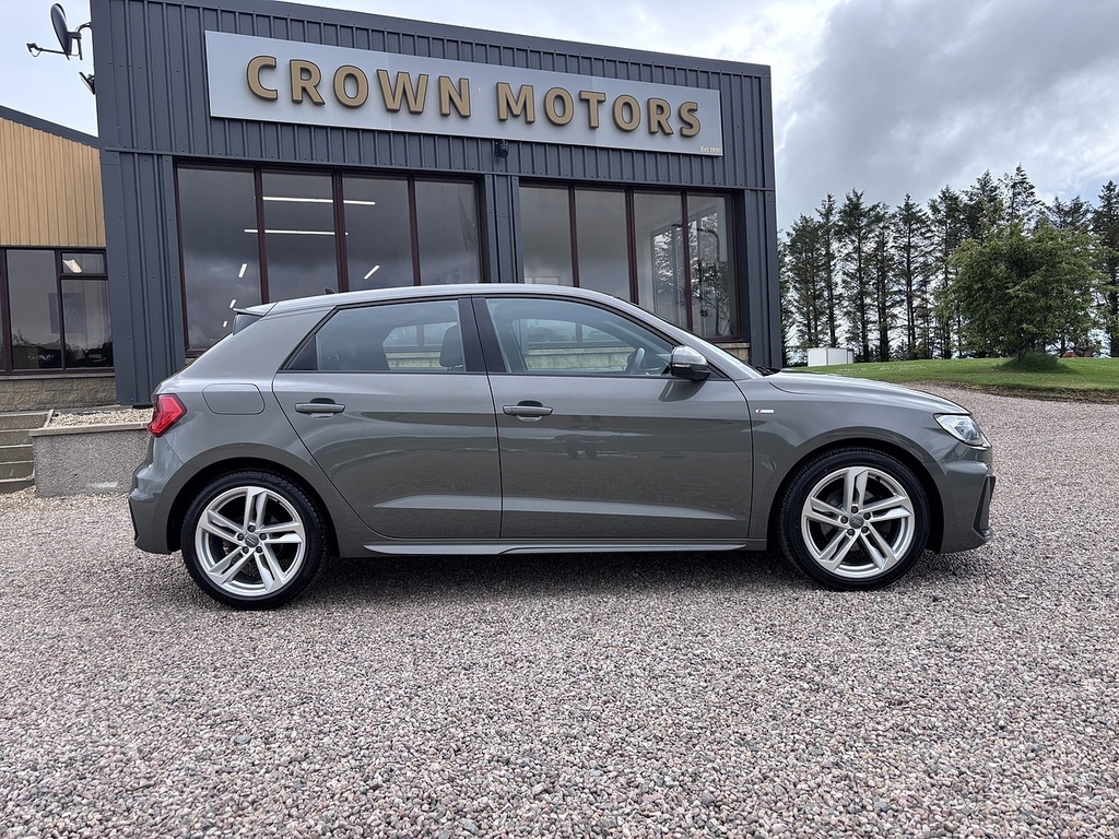 Audi A1 Hatchback SW69OPB Grey #3