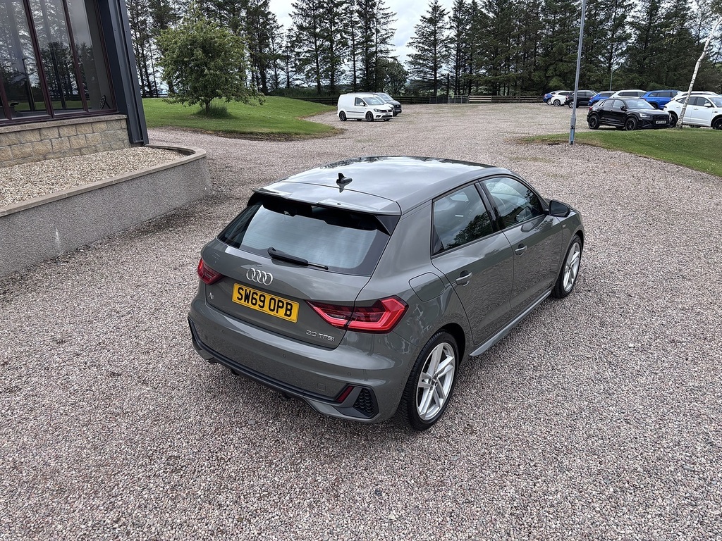 Audi A1 Hatchback SW69OPB Grey #5