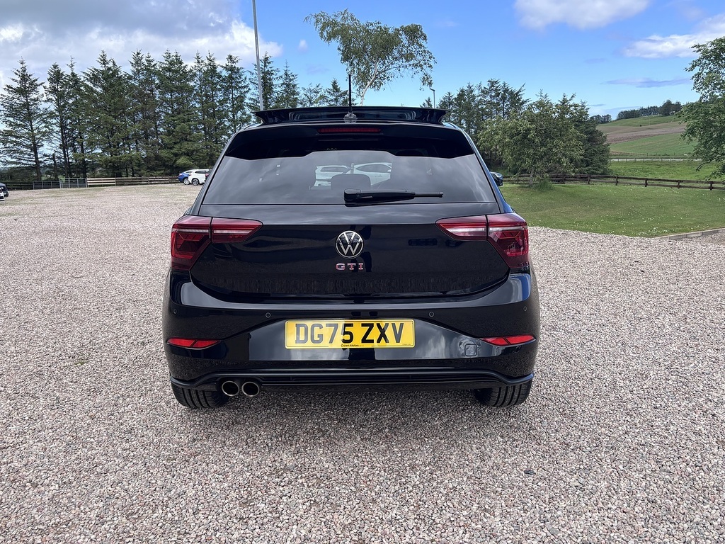 Volkswagen Polo Hatchback DG75ZXV Black #5